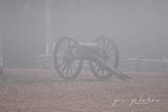 Cannon Under Thick Fog Shiloh TN