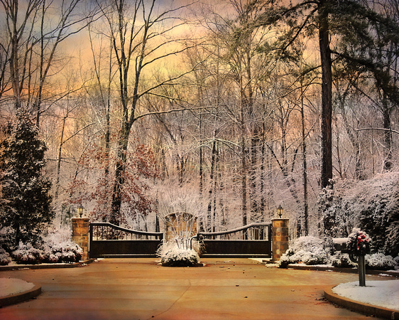 Entrance to Winter - Landscape