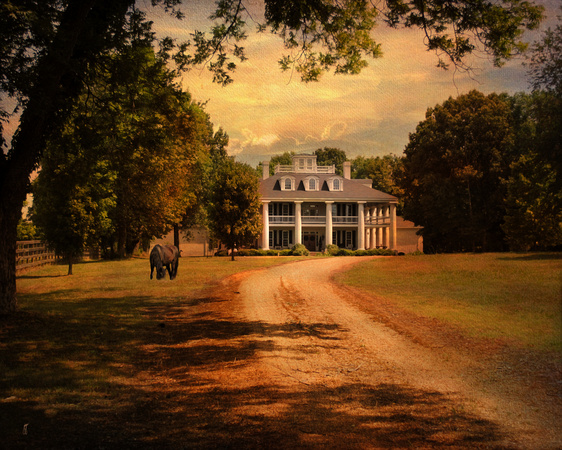 Home Sweet Home Southern Landscape Art