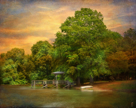Graves Pond - Water Scene Landscape